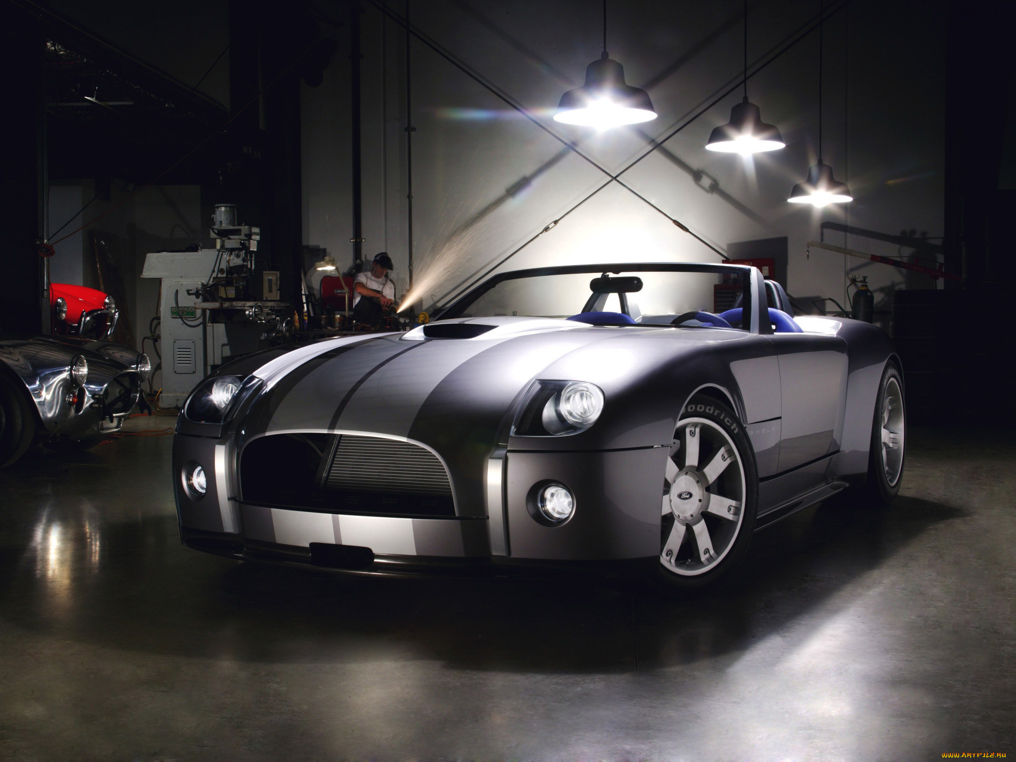 shelby cobra concept 2004, , ac cobra, shelby, cobra, concept, 2004